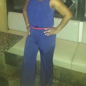 Blue Jumpsuit
